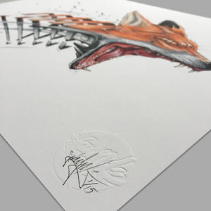Fine Art Print "Fox Slice"