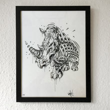 Load image into Gallery viewer, Silkscreen Print &quot;Rhino Slice&quot;