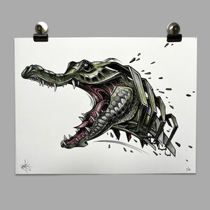 Fine Art Print "Crocodile Slice"