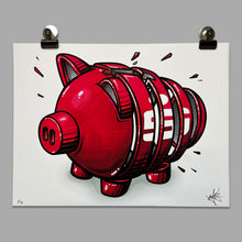Load image into Gallery viewer, Fine Art Print "Sparschwein"