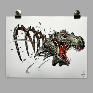 Fine Art Print "Dinosaur Slice"