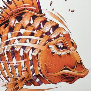Fine Art Print "Carp Slice"