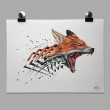 Load image into Gallery viewer, Fine Art Print &quot;Fox Slice&quot;
