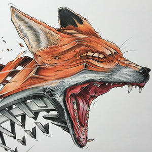 Fine Art Print "Fox Slice"