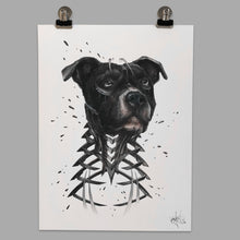 Load image into Gallery viewer, Fine Art Print &quot;Pitbull Slice&quot;
