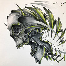 Load image into Gallery viewer, Fine Art Print &quot;Skull Slice&quot;