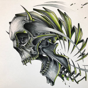 Fine Art Print "Skull Slice"