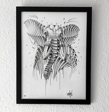 Load image into Gallery viewer, Silkscreen Print &quot;Elephant Slice&quot;