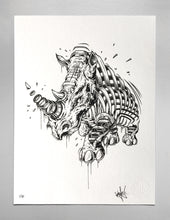 Load image into Gallery viewer, Silkscreen Print &quot;Rhino Slice&quot;